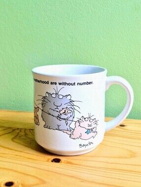 Vintage 1980s Sandra Boynton Coffee Mug The Little Joys of Motherhood